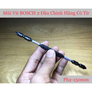 Mũi Vít BOSCH 2 Đầu Chính Hãng Có Từ Ph2 152mm