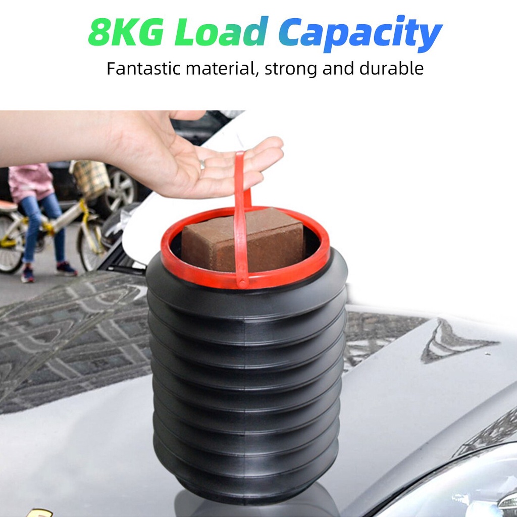 Thùng rác Ankndo gấp gọn chống nước đa năng cho xe hơi