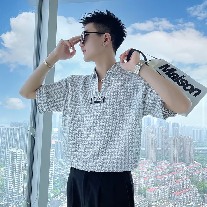 Áo Thun POLO Ngắn Tay Thời Trang Mùa Hè Cá Tính Dành Cho Nam / Size M-3XL