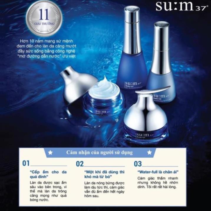 SALE OFF 50% CÓ TEM - Sữa dưỡng cấp nước Su:m37 Water-full Rebalancing Emulsion 120ml