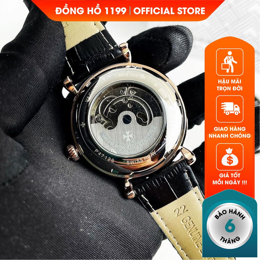 [QUÀ TẶNG] Đồng hồ cơ - Đồng Hồ Dây Da Bền Bỉ Tinh Tế Sang Trọng Bậc Nhất Bảo Hành 6 Tháng 2305.XP - 1199 Watches