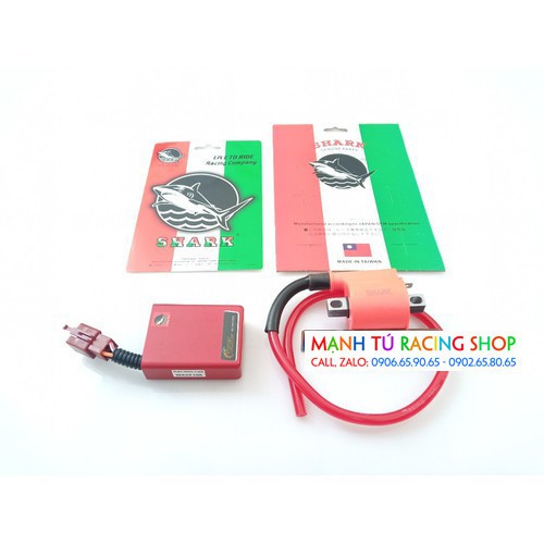 iC xe drem wave mobin sườn SHARK 2 món ic có dây cực mạnh - CM232