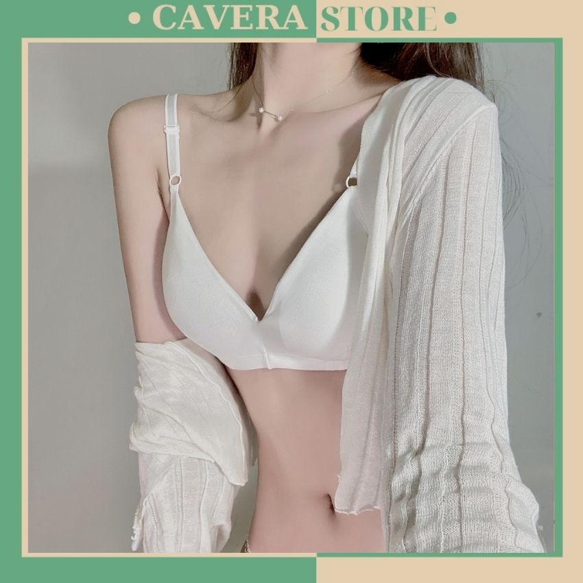 Áo Ngực Nữ Cotton Mềm Mịn - Áo Lót Không Gọng Mút Mỏng – Bra nữ sinh B038