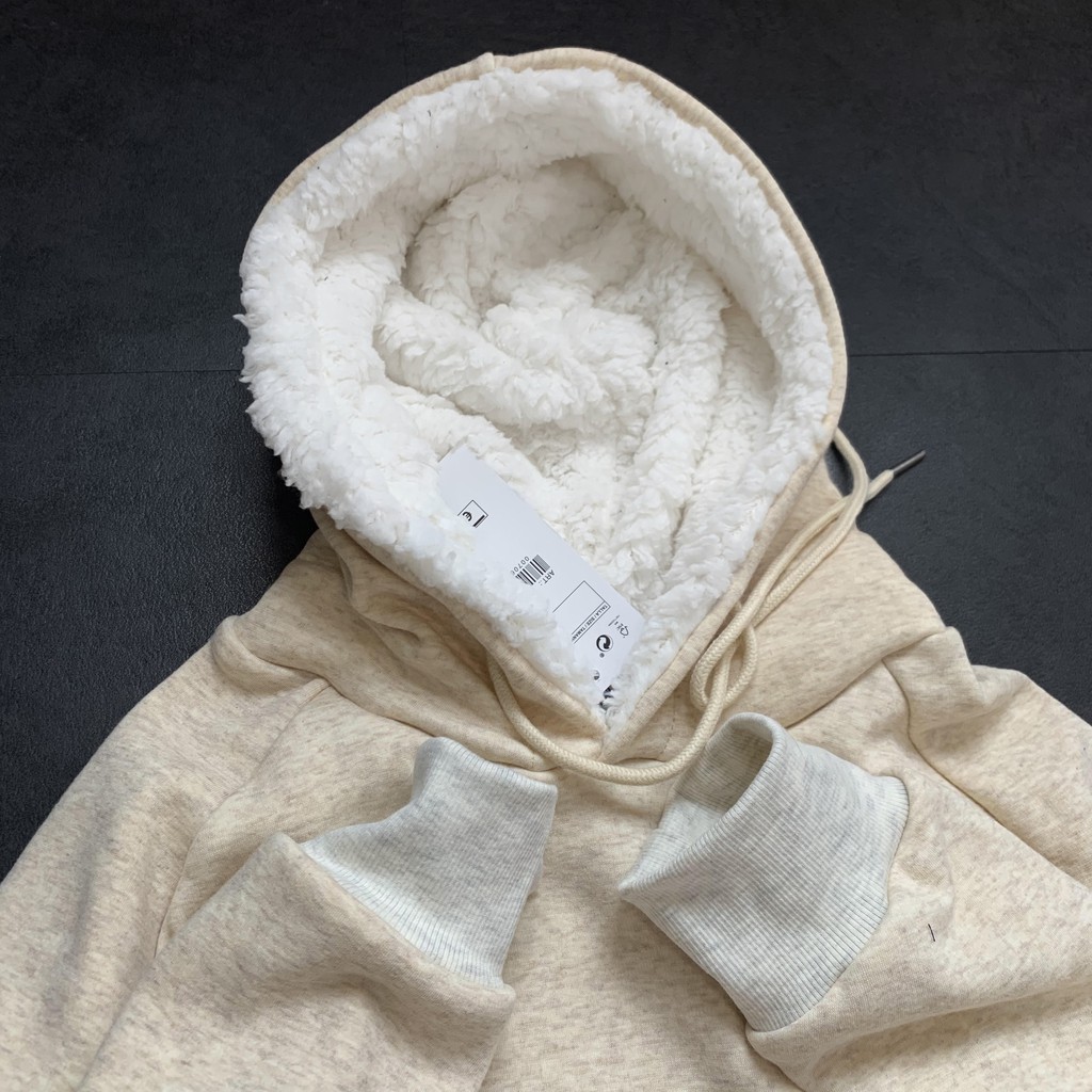 Aó hoodie nam nữ,Hoodie nỉ bông trơn mũ lót lông unisex, zing store