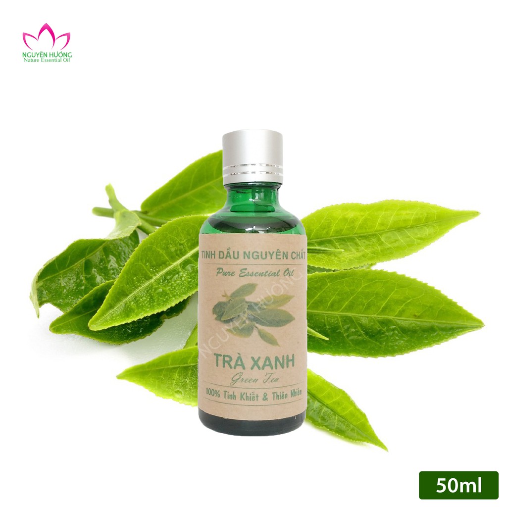 Tinh dầu Trà Xanh - Green Tea Nguyên Hương Việt Nam | Có Kiểm Định Chất Lượng | Xông thơm phòng | Thế Giới Skin Care