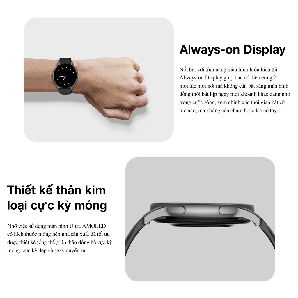 Khám phá các tính năng tuyệt vời của đồng hồ thông minh Xiaomi 2