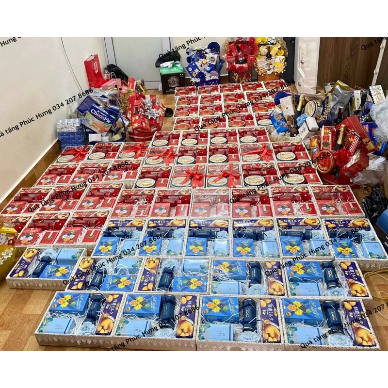 GIỎ QUÀ TẾT 2022 - Set Sum Vầy 4 món cao cấp Hộp Quà Tết sang trọng | BigBuy360 - bigbuy360.vn