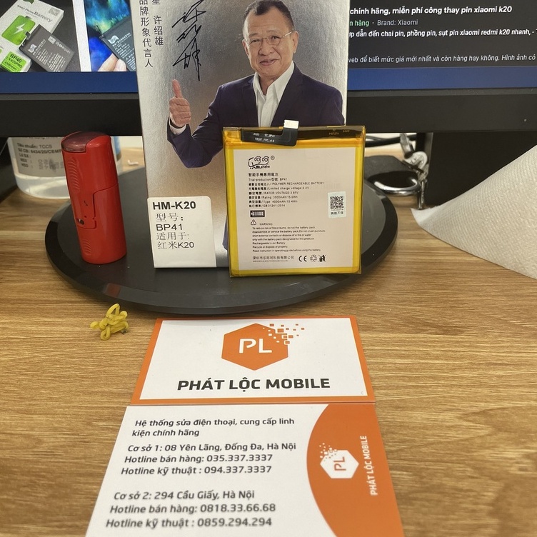 PIN Lehehe Xiaomi redmi K20 Mã BP41 Dung Lượng Cao 4.500mah