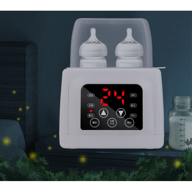 Máy tiệt trùng hâm nóng sữa cho bé màn hình LED điều khiển