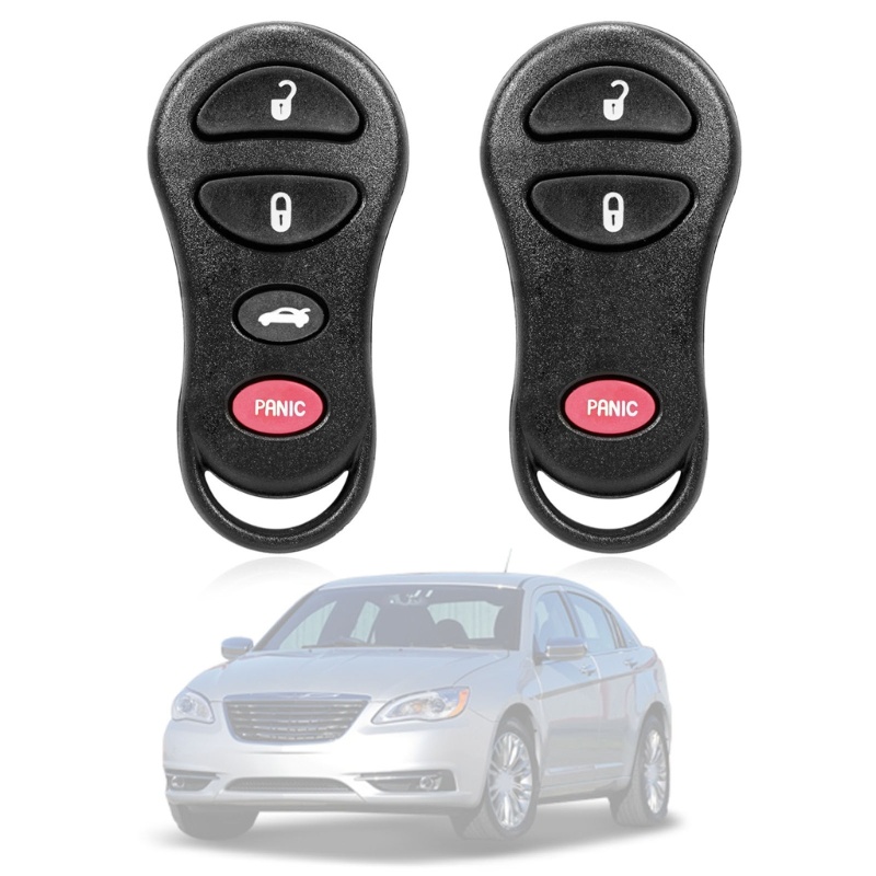 Điều Khiển Từ Xa 3 Nút 4 Nút 315Mhz Cho Xe Hơi DodgeChrysler 1998 1999 2000 2001 2002 2003 2004 GQ43VT17T