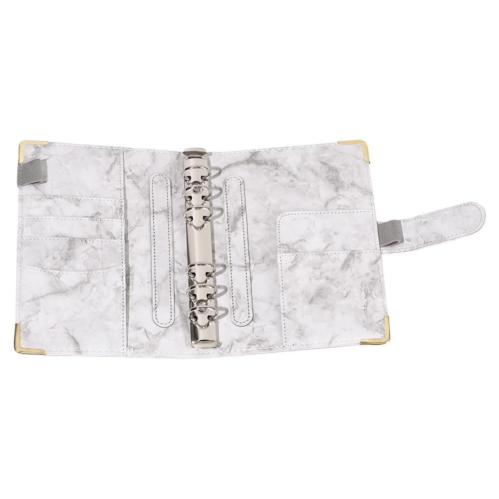 Bìa Đựng Tài Liệu Khổ A6 6 Lỗ Có Thể Tái Sử Dụng Kèm Vòng Nhẫn Tiện Lợi