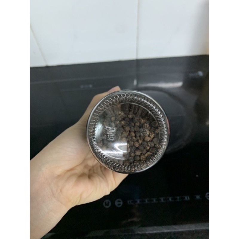 Lọ xay hạt tiêu thủy tinh tiện lợi