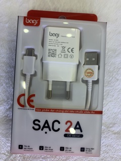 Bộ sạc Bagi chính hãng iPhone - Type C - Micro