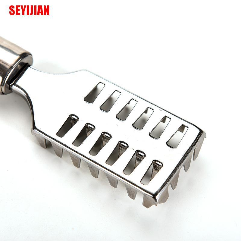Dụng Cụ Đánh Vảy Cá Bằng Thép Không Gỉ Tiện Lợi