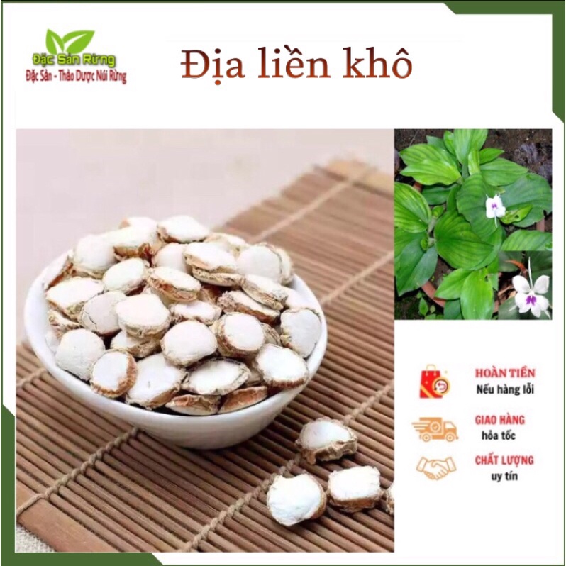 500g Địa Liền Khô - Miễn phí giao hàng