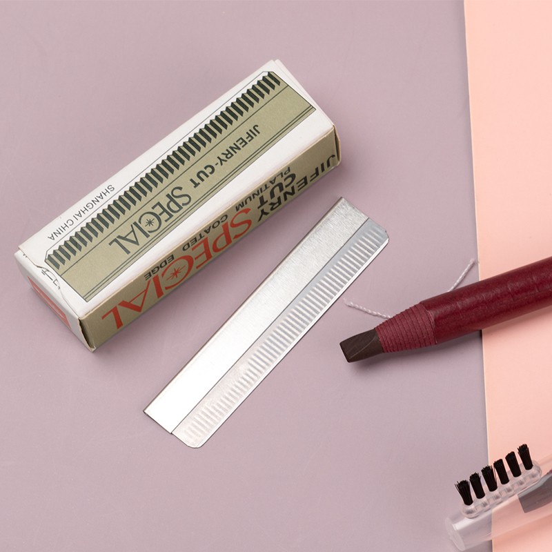 Máy Tỉa Lông Mày Lưỡi Thép Không Gỉ Không Thấm Nước 1pc