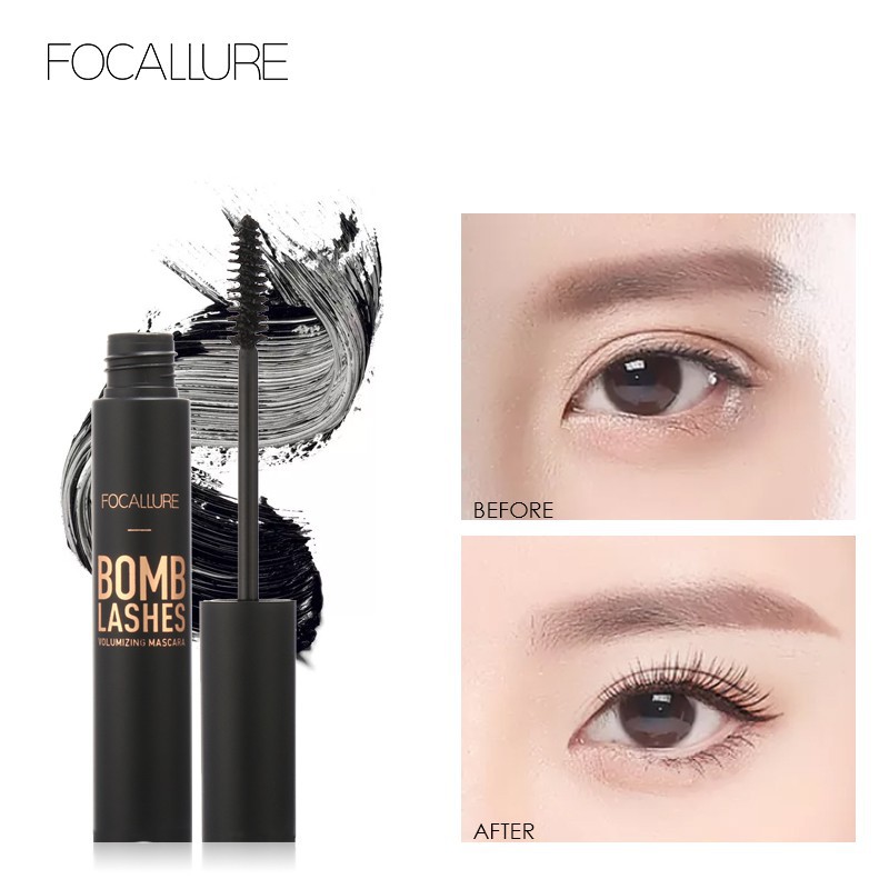 Mascara Focallure làm mi cong dày tự nhiên lâu trôi 10g - Hanayuki Asia