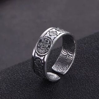 Nhẫn Hở Khắc Tứ Linh Phật Giáo