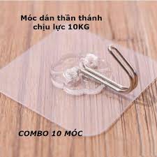 COMBO 10 MÓC DÁN SIÊU CHỊU LỰC SIÊU DÍNH