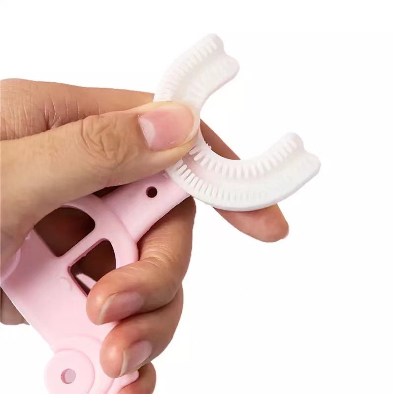 Bàn chải đánh răng 360 độ cho bé từ 2 đến 12 tuổi