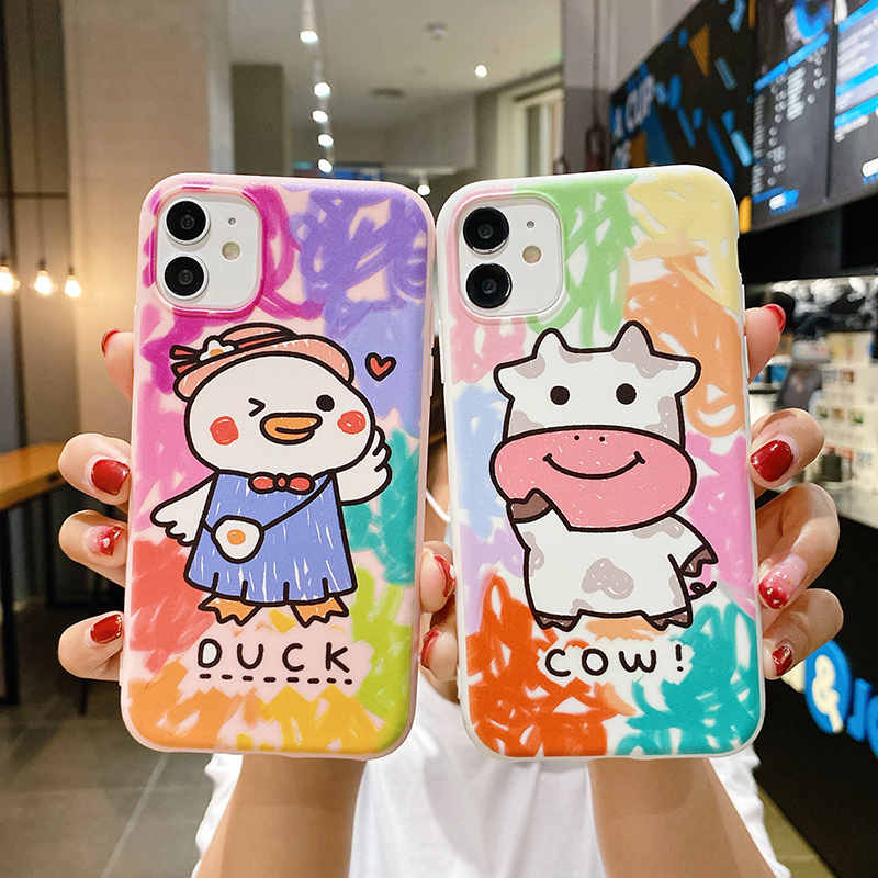 Ốp điện thoại in hoạt hình dành cho iphone x 7/8 / 7plus / 8plus / x / xs / xsmax / 11 | BigBuy360 - bigbuy360.vn