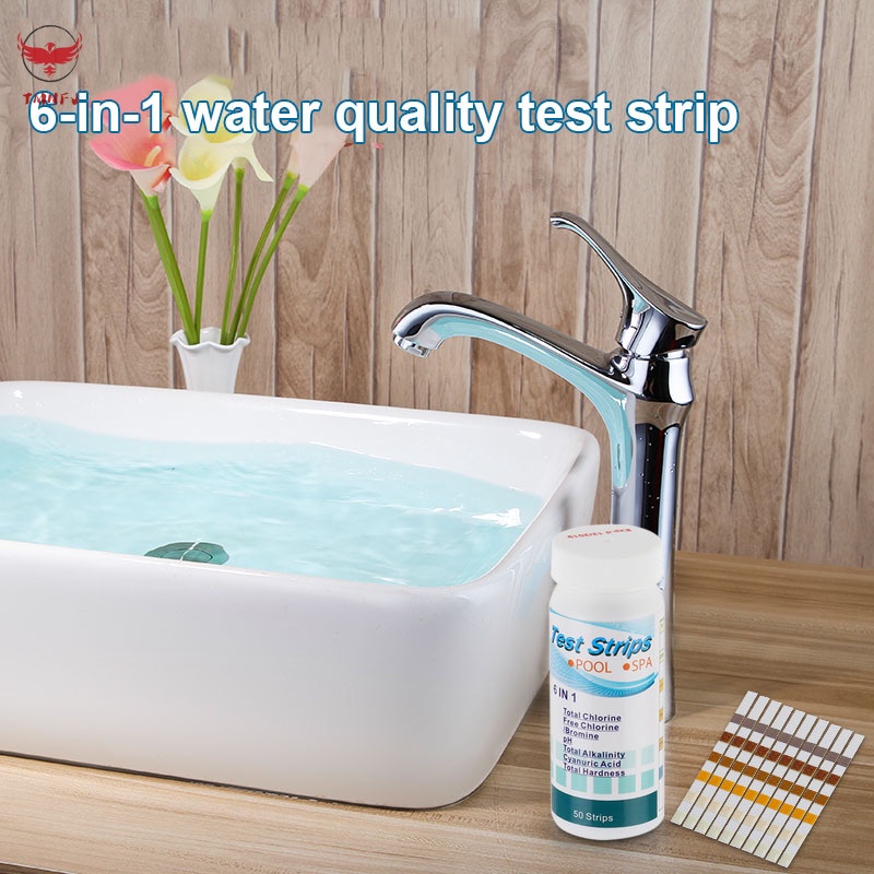 Set 50 Que Thử Độ Cứng 6 Trong 1 Dễ Sử Dụng Cho Bể bơi SPA