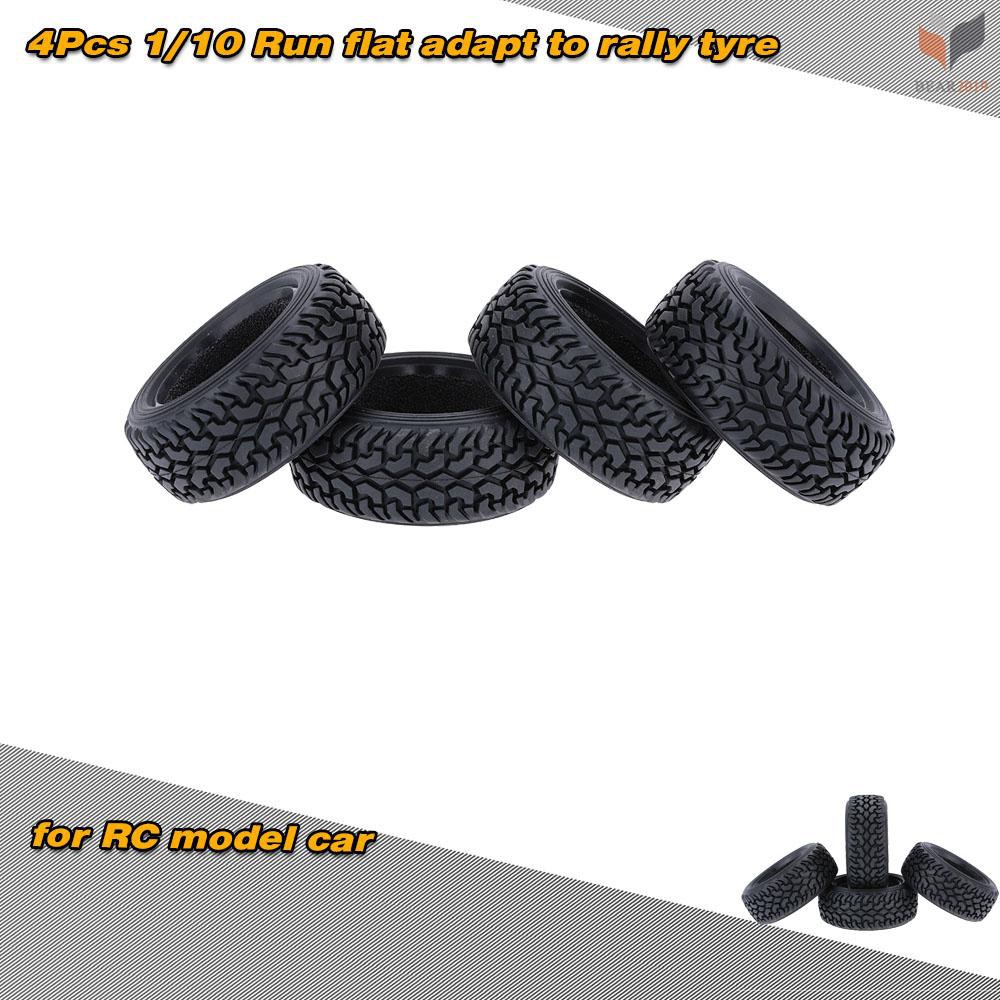 Set 4 bánh xe đồ chơi tỉ lệ 1/10