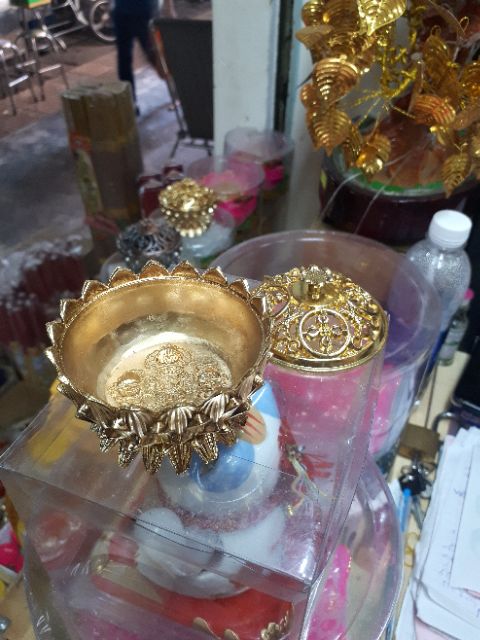 Lư đốt trầm hộp kim mini | BigBuy360 - bigbuy360.vn