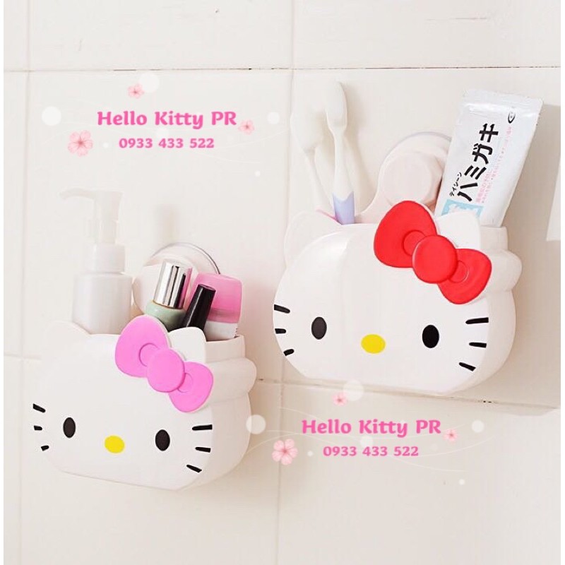 KỆ CẮM BÀN CHẢI - MỸ PHẨM - PHỤ KIỆN HELLO KITTY