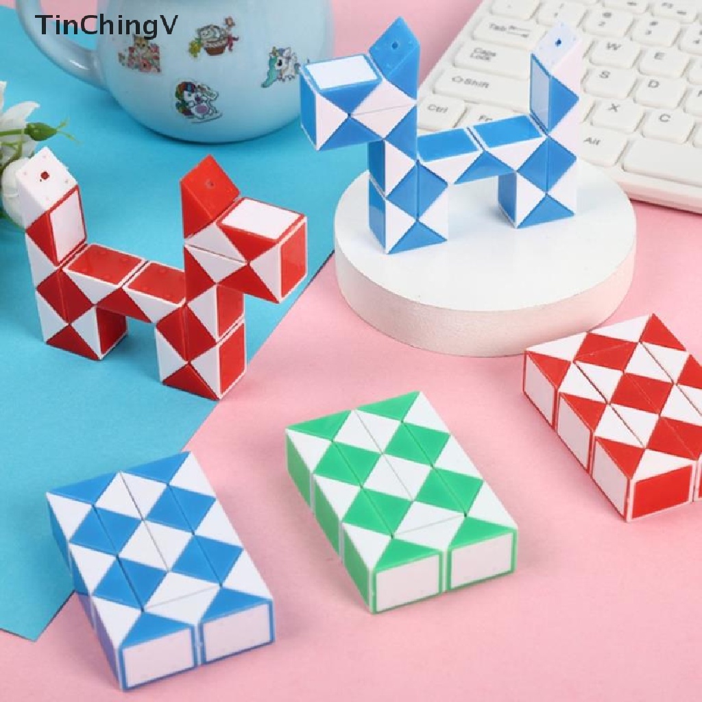 Đồ Chơi Khối Rubik 24 Mảnh Gấp Gọn Thần Kì Dành Cho Bé