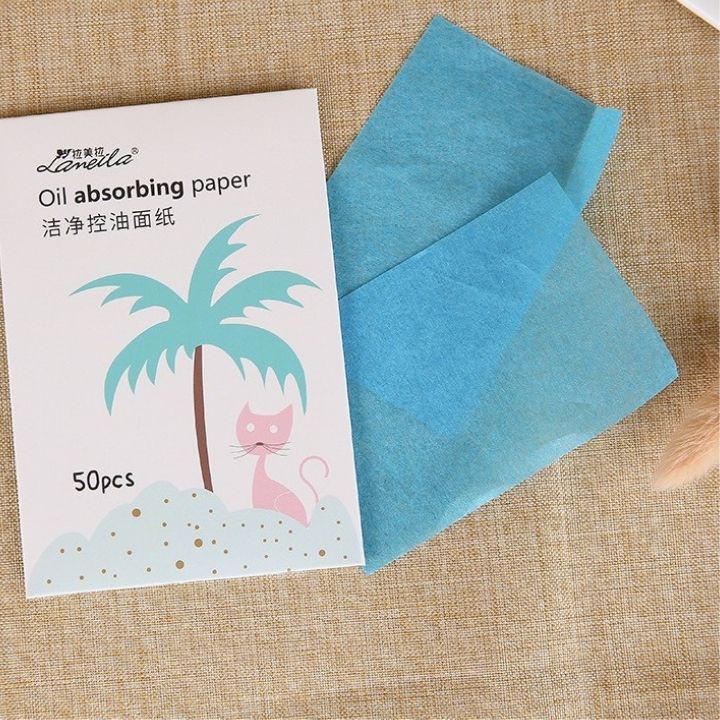 Giấy thấm dầu da mặt Lameila chống bã nhờn gói 50 tờ | BigBuy360 - bigbuy360.vn