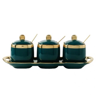 Hũ gia vị xanh cổ vịt