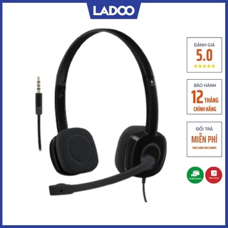 Tai nghe chụp tai LOGITECH H151 (1 Giắc 3.5mm) - Mic KHỬ TIẾNG ỒN - Bảo hành chính hãng 12 tháng