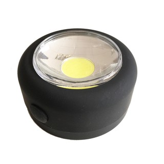 Đèn pin led hình tròn có đế nam châm