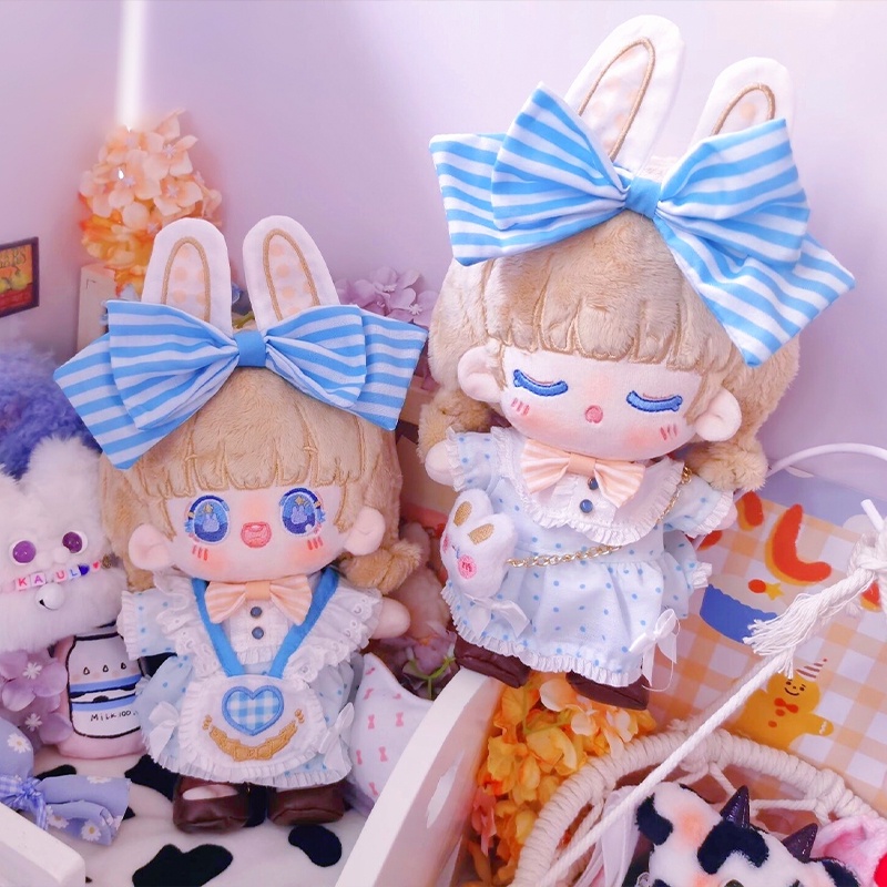 DOLL KHÔNG THUỘC TÍNH 20CM KÈM OUTFIT - BÚP BÊ KHÔNG THUỘC TÍNH KÈM OUTFIT 20CM
