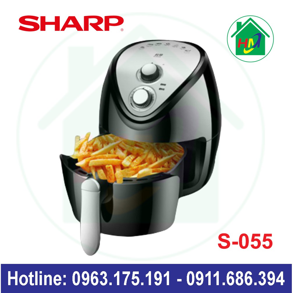 Nồi Chiên Không Dầu Sharp 6L / 6.5L / 7.0L - S-055 / S-070 / KS-65