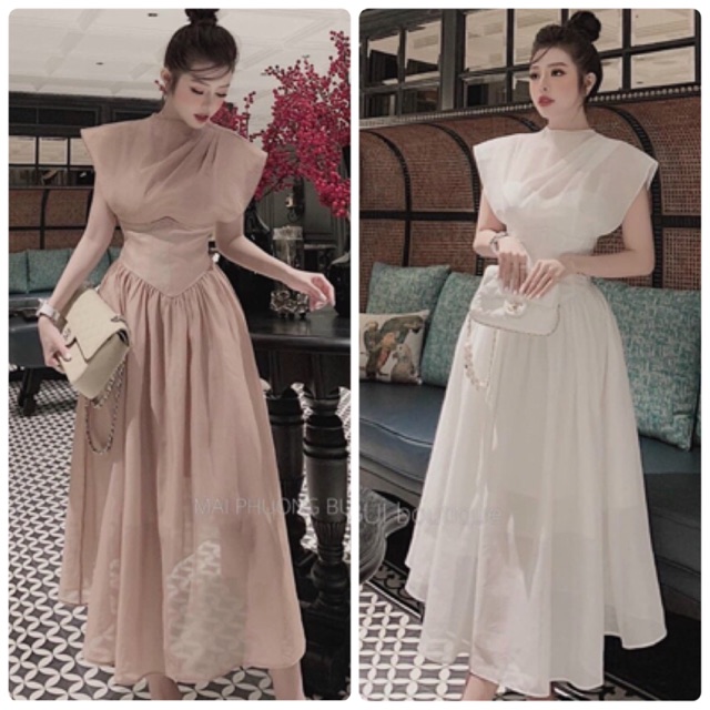 ĐẦM MAXI CHIẾT EO