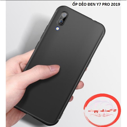 Ốp lưng Huawei Y7 pro 2019 / Huawei Y7 pro 2018 / Huawei Y7 2019 dẻo đen silicon - ốp nam