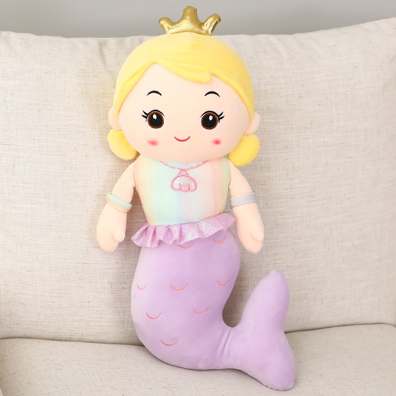 Nàng Tiên Cá Bông - Búp Bê - Gấu Bông Size 40cm Và 55cm