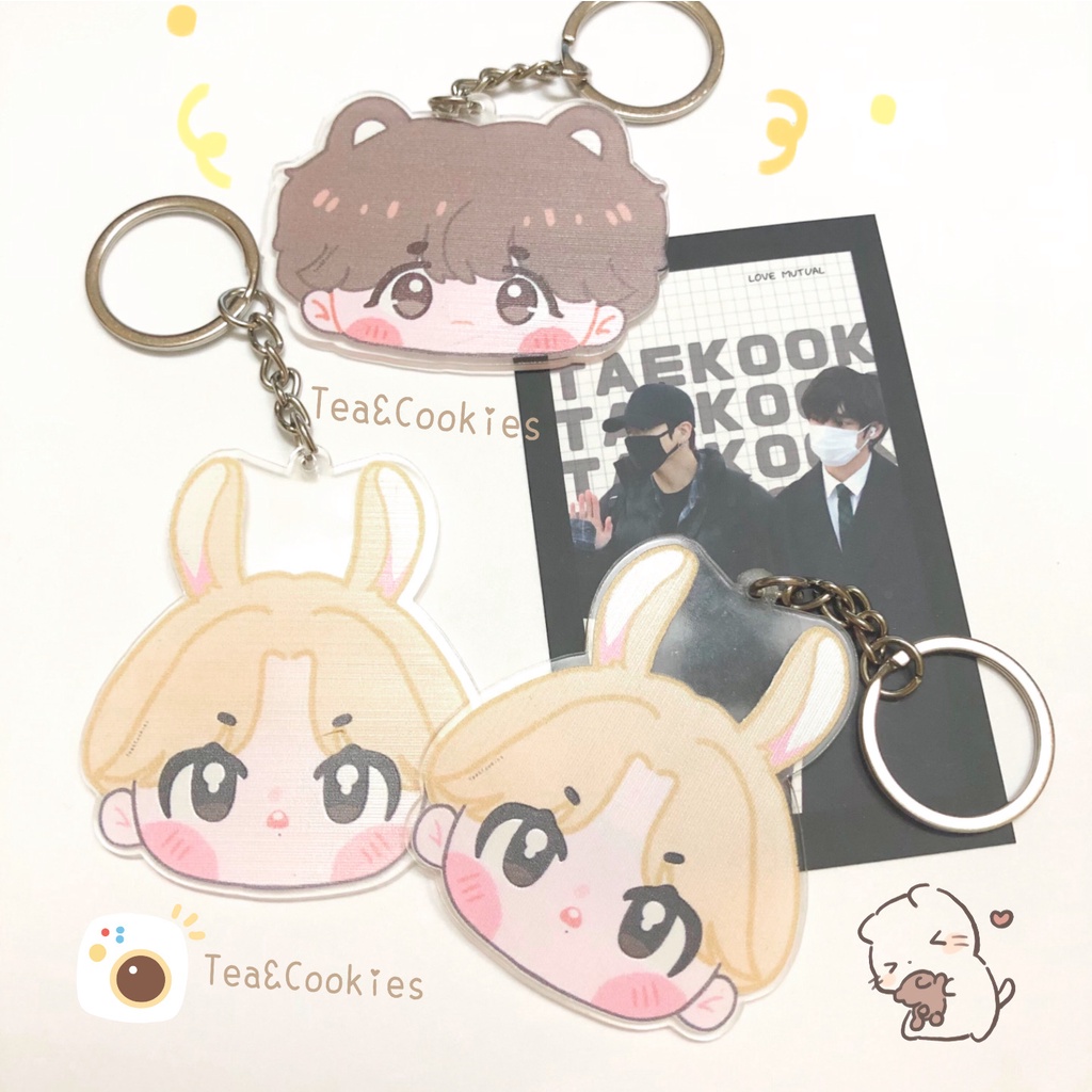 KEYRING-MÓC KHÓA CHIBI JK TAETAE