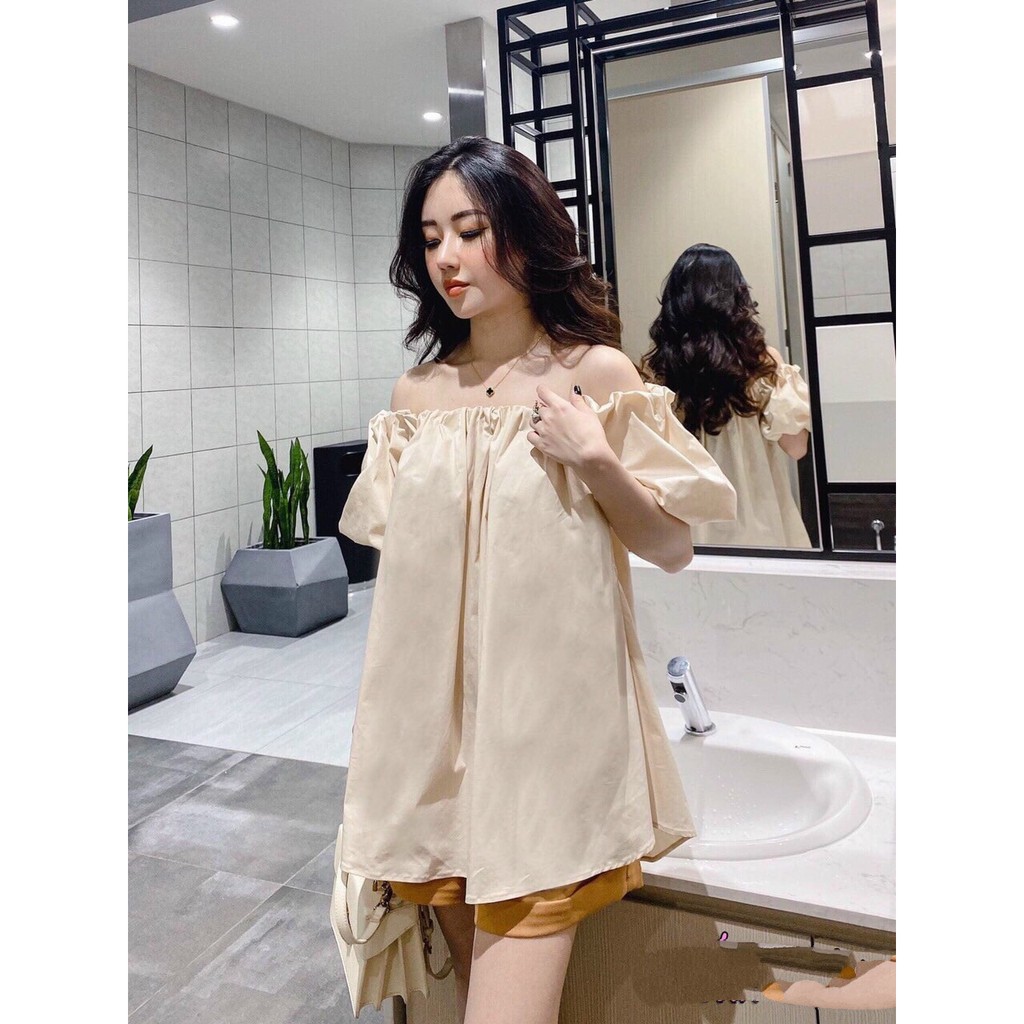 Set Bộ Đùi Mặc Hai Kiểu Kèm Khoen Đai Thời Trang Nữ Rose Fashion