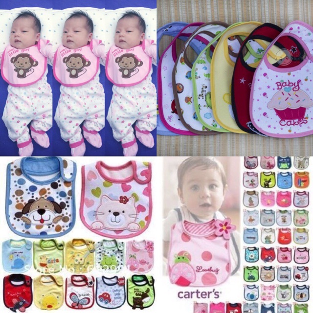 Yếm dính carter cho bé