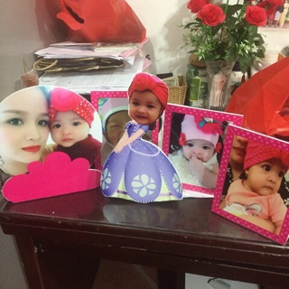 In ảnh chibi để bàn cho bé