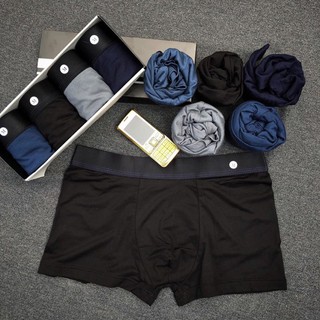 quần sịt nam đùi boxer💖 Freeship từ 50k 💖Hộp 4 quần sịp đùi nam co giãn 4 chiều