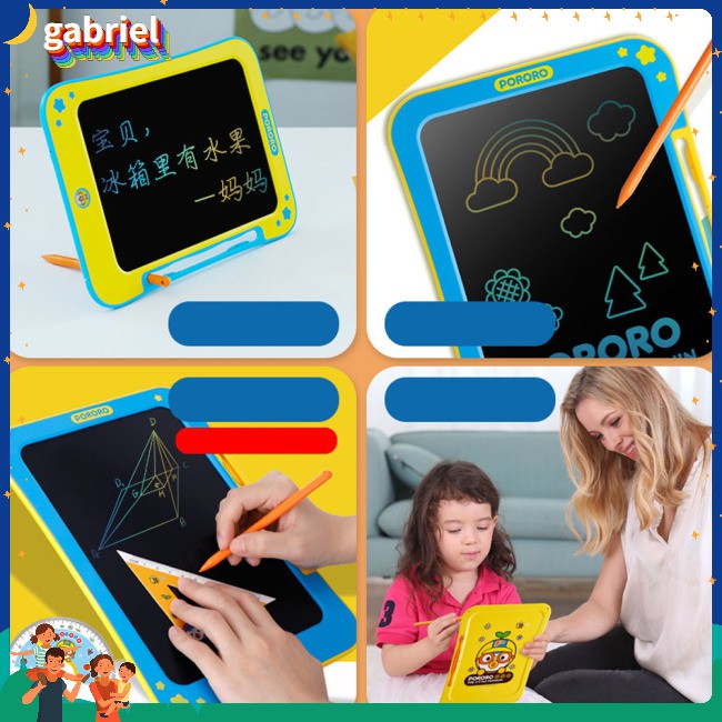 LCD Writing Tablet Drawing Board Children Pad Gifts for Portable Hand