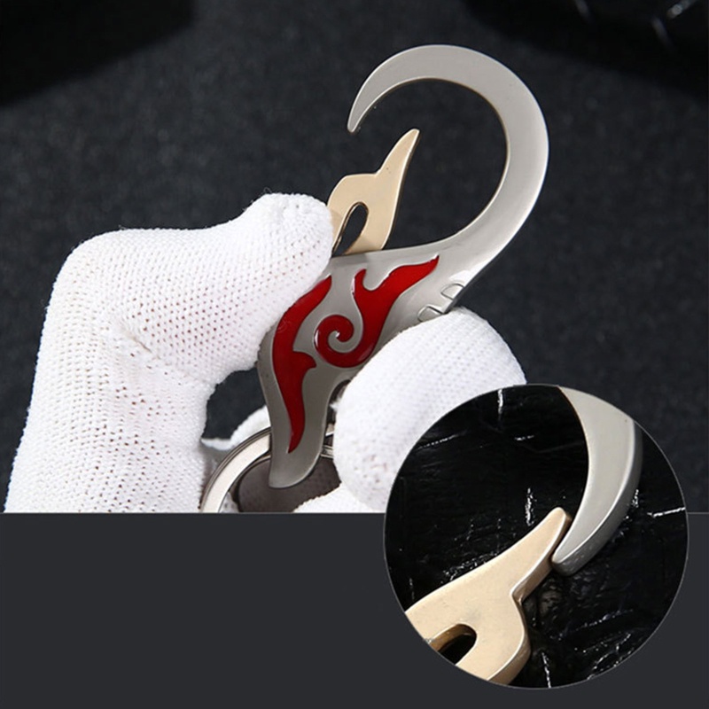 Móc Chìa Khóa Bằng Kim Loại Chống Thất Lạc Cho Nam Và Nữ