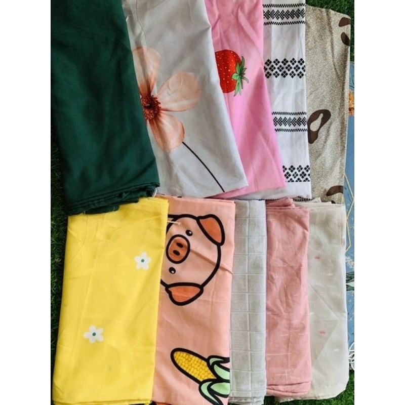 vỏ gối ôm poly cotton ( giao ngẫu nhiên màu)