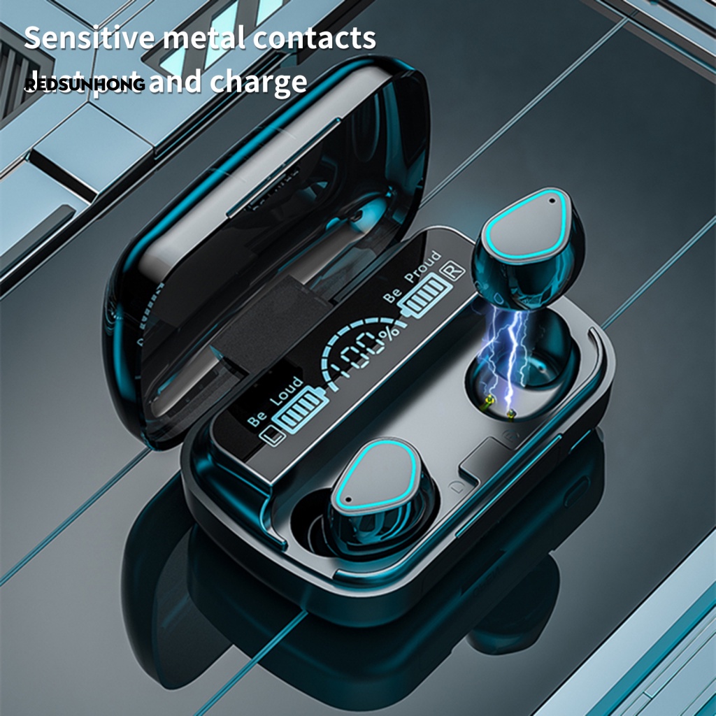 Tai Nghe Bluetooth Kỹ Thuật Số RSH.z 5.1 Chống Mất Năng Lượng Thấp Tiện Dụng Khi Chạy Bộ