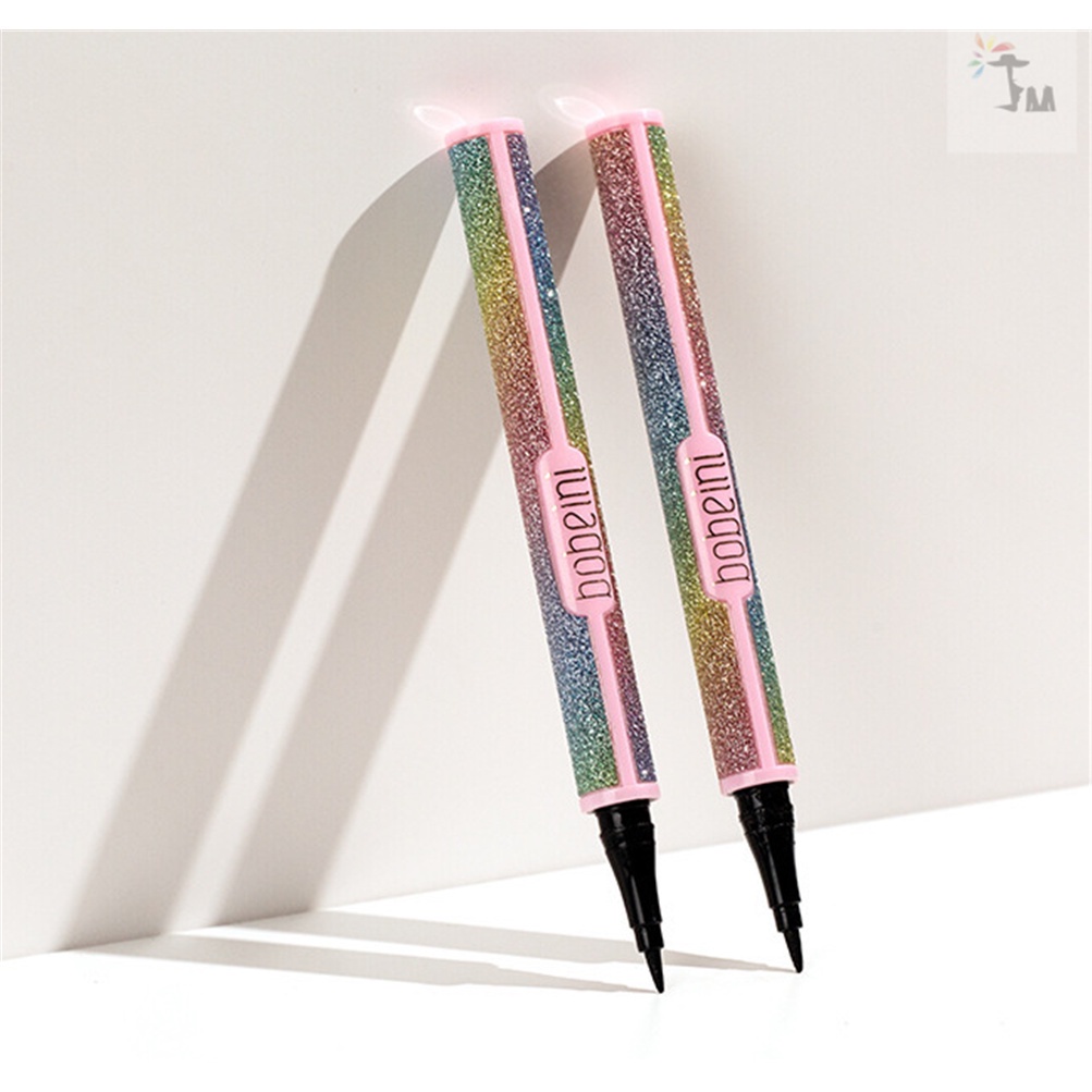 Bút kẻ mắt nhanh khô chống nước chống mồ hôi chống nhòe lâu trôi vỏ đính kim tuyến lấp lánh