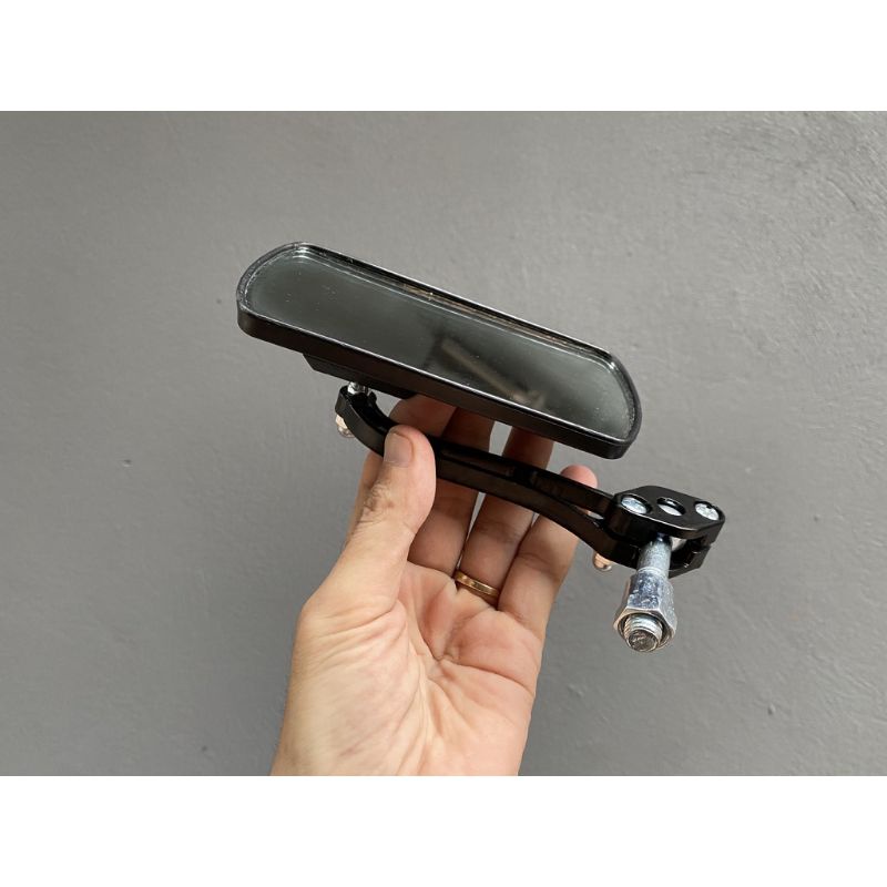 Gương Xe Máy Chữ Nhật  Fi Kính Trắng Lắp Được Trái Phải
